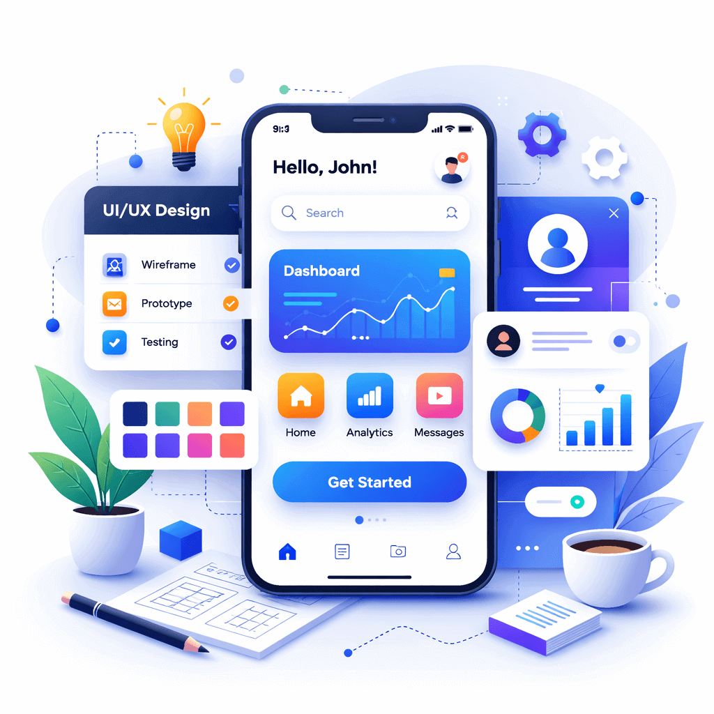 UX and UI Design