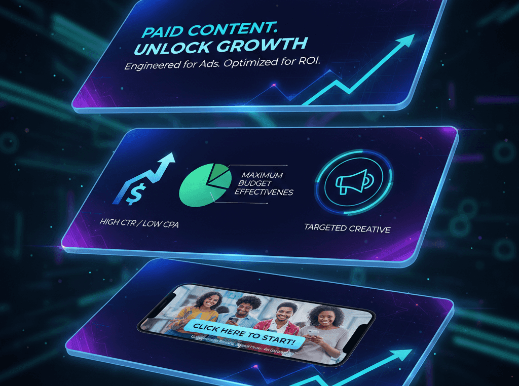 Paid Content Creative for Ads