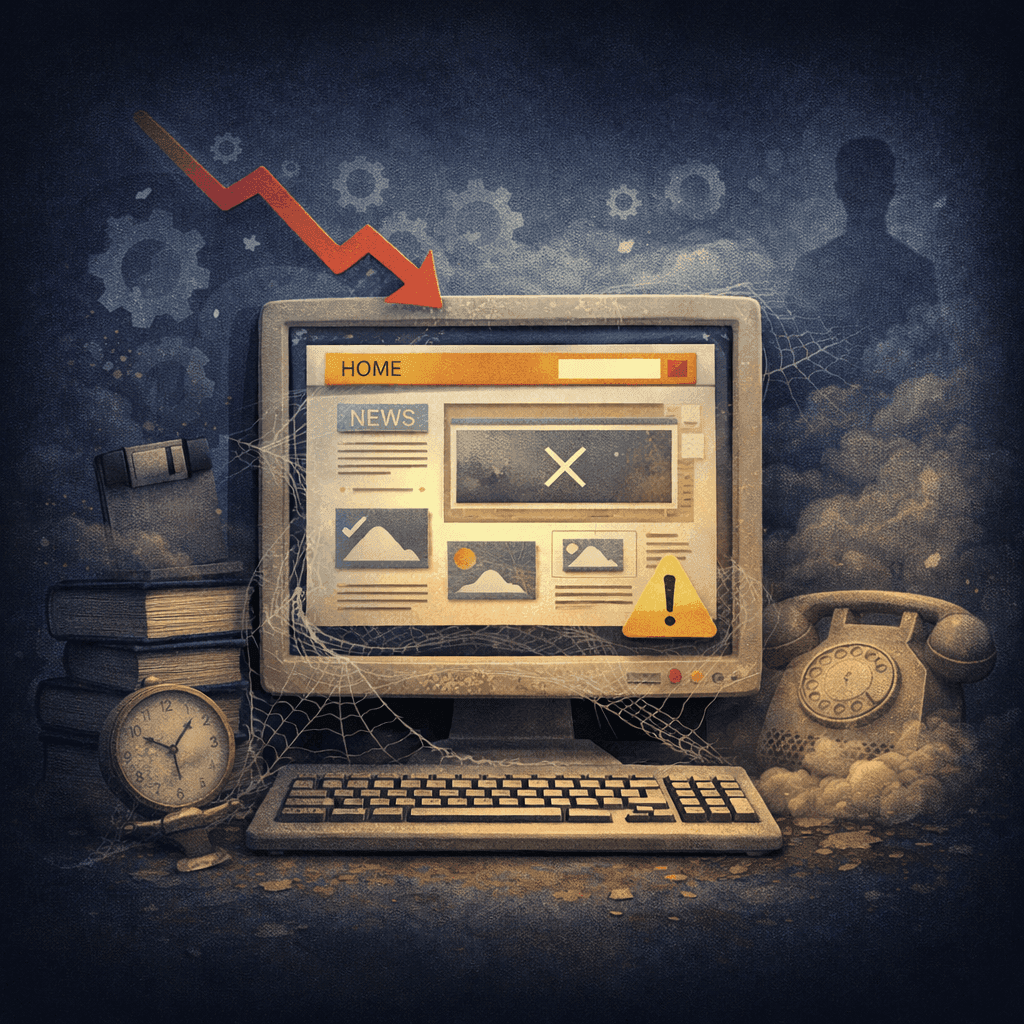 Outdated Websites Lose 80% More Visitors.,[object Object], 