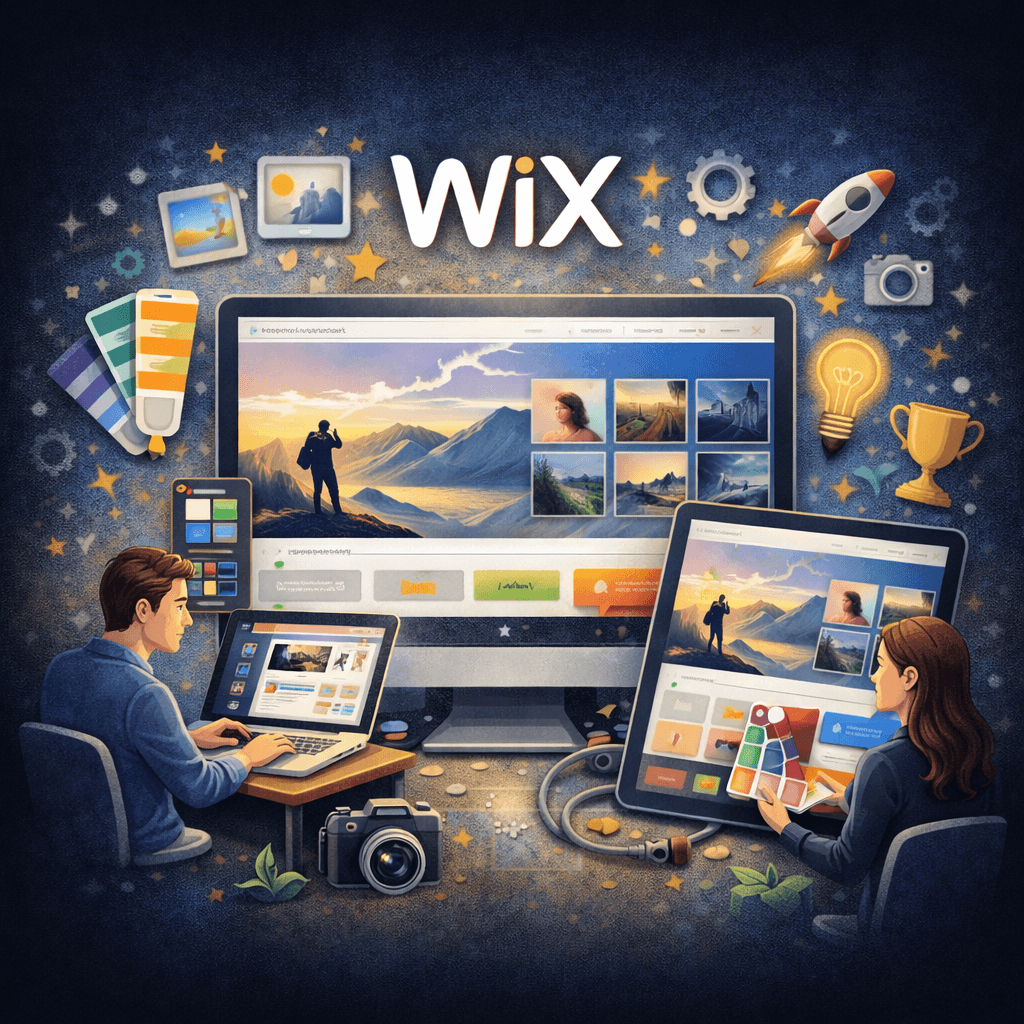 Wix Portfolio Website Design